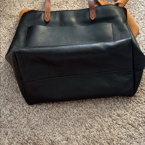 Madewell The Zip-Top Medium Transport Tote - Picture 12 of 14